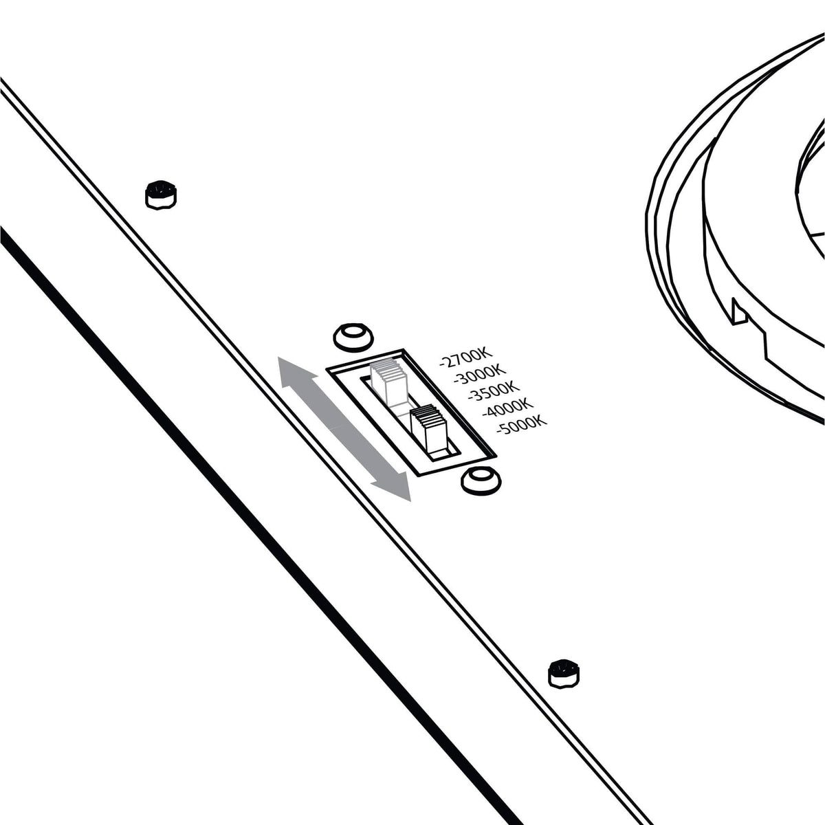 10 inch Satin Nickel LED Flushmount J7465