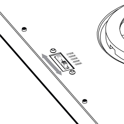 10 inch Satin Nickel LED Flushmount J7465