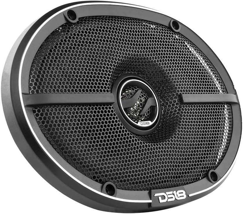 3.5" Full Range Car Audio Speaker with Kevlar Cone 120 Watts 4 Ohm Horn Woofer Pair Z890
