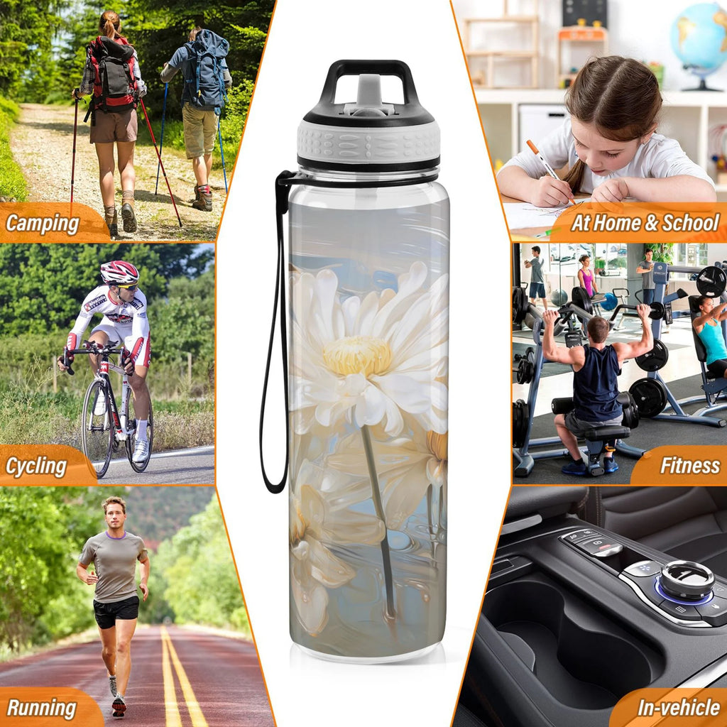 Clear Tritan 32oz Water Bottle with Straw P577631