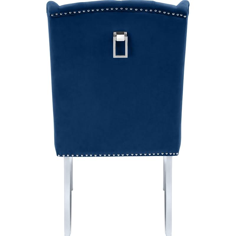 Navy Velvet Dining Chair (Set of 2) R901