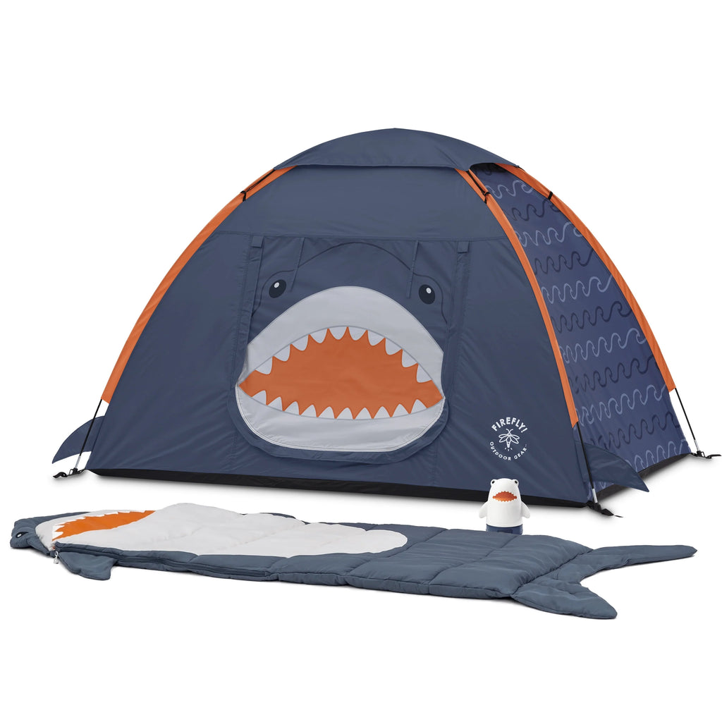 Kid's Camping Combo One-room Tent Sleeping Bag Lantern J938870