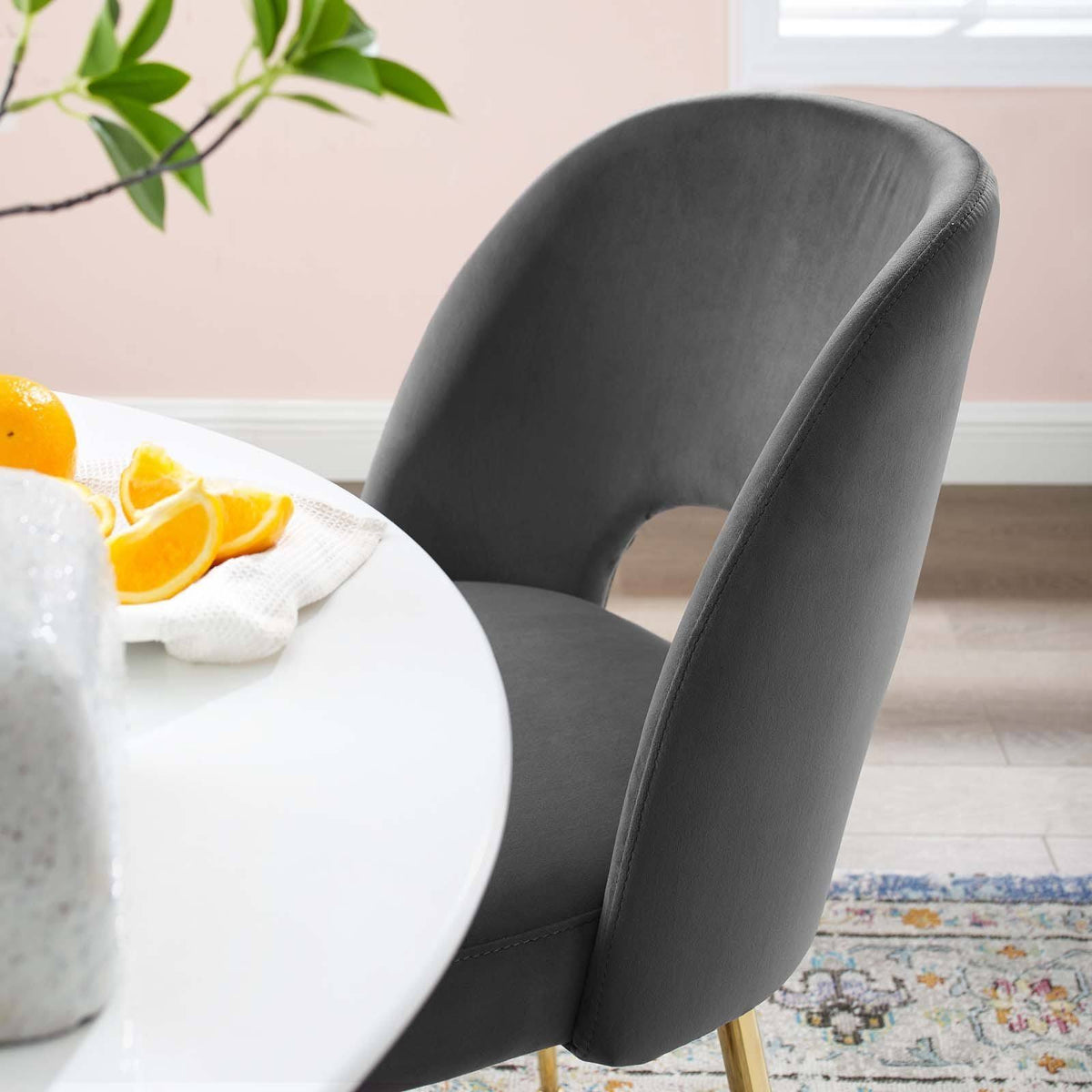 Pink Dining Room Side Chair B76496
