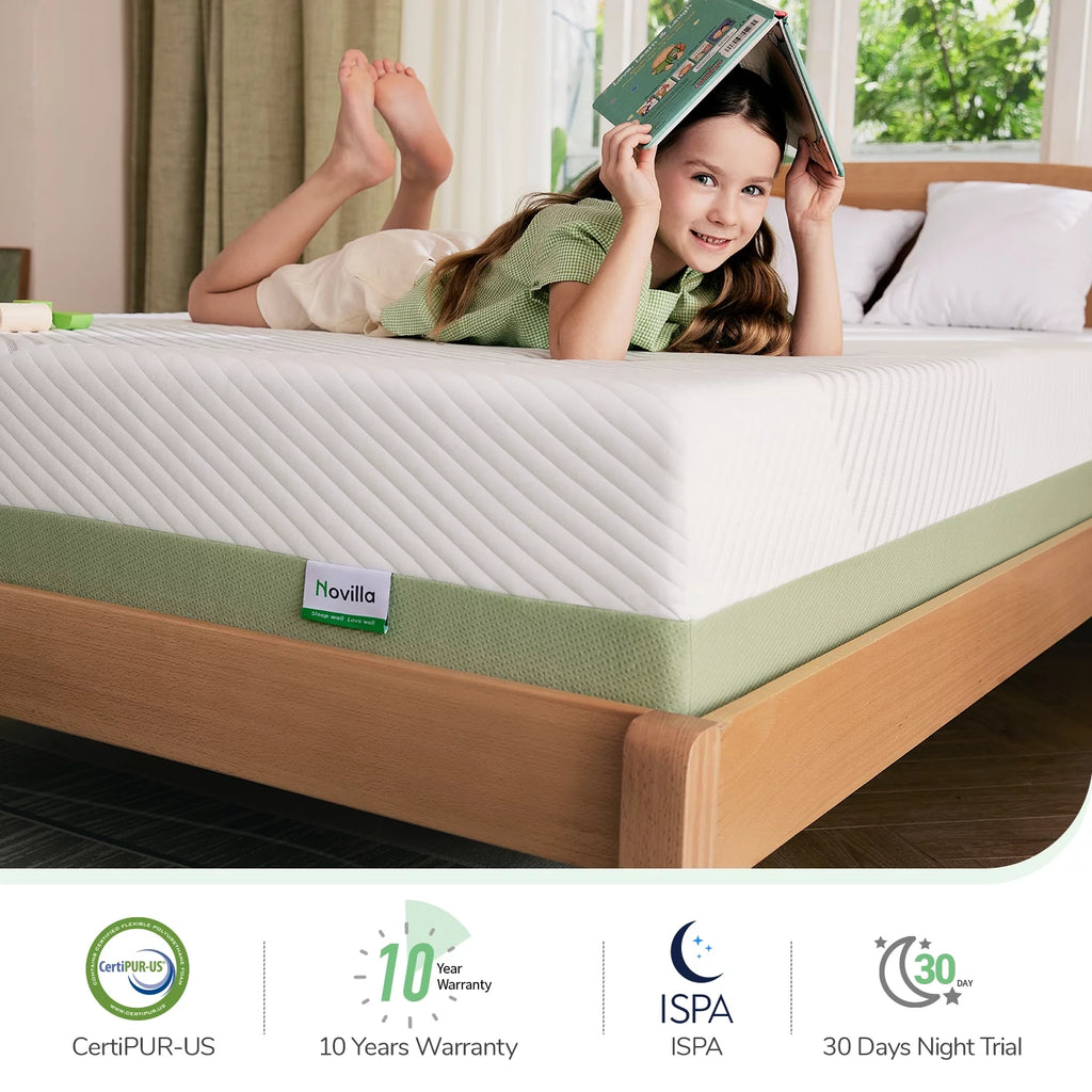 Twin 6 inch Gel Memory Foam Mattress Z6482