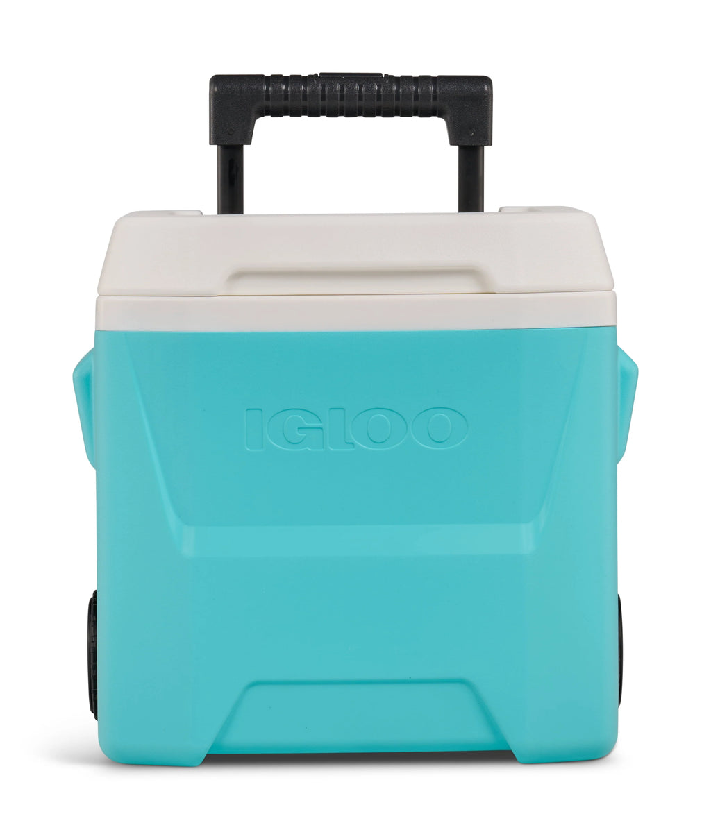 16 QT. Aquamarine Hard Sided Roller Cooler U823151