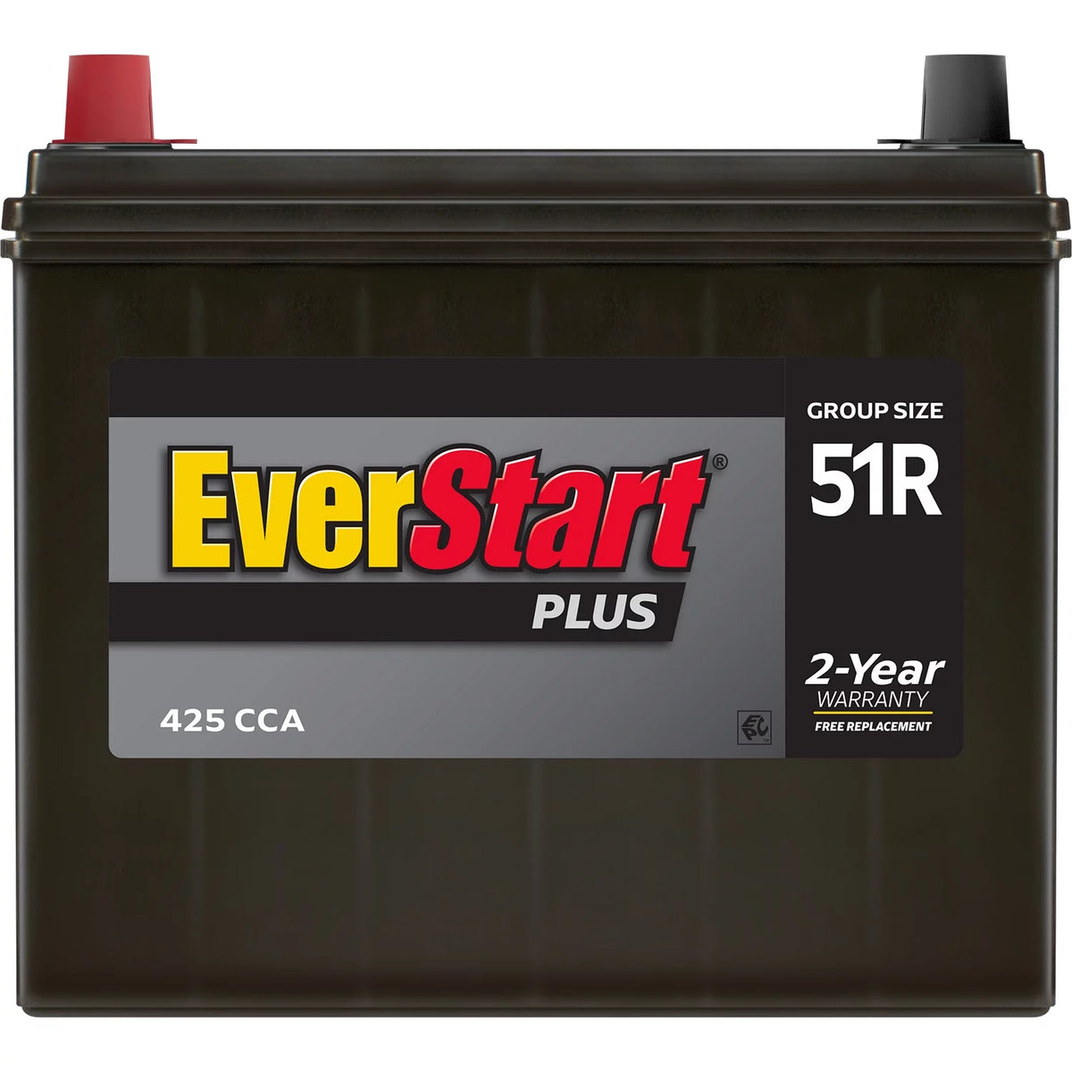 Lead Acid Automotive Battery Group Size 51R 12 Volt 425 CCA H138