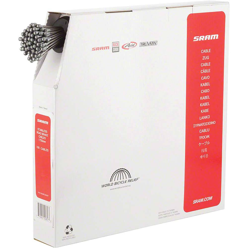 Stainless Road Brake Cables Box of 100 J20431