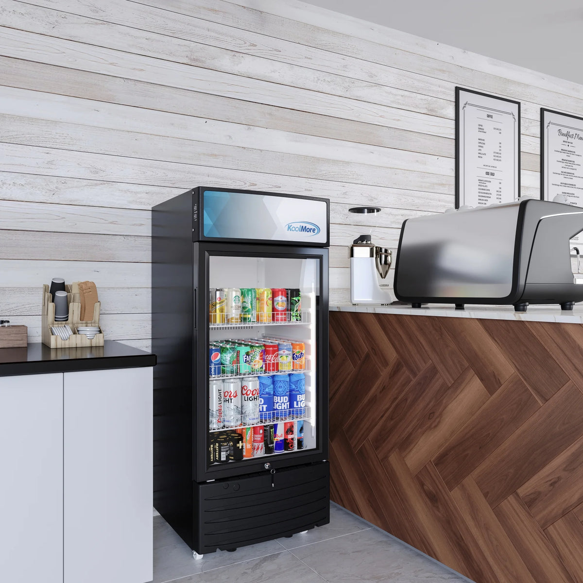 6 cu. ft. One Glass Door Display Merchandiser Refrigerator U47739