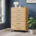 Faux Wood 5 Drawer Dresser J8482