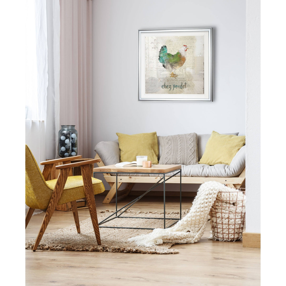 Framed Giclee Print 32 x 32 C63532