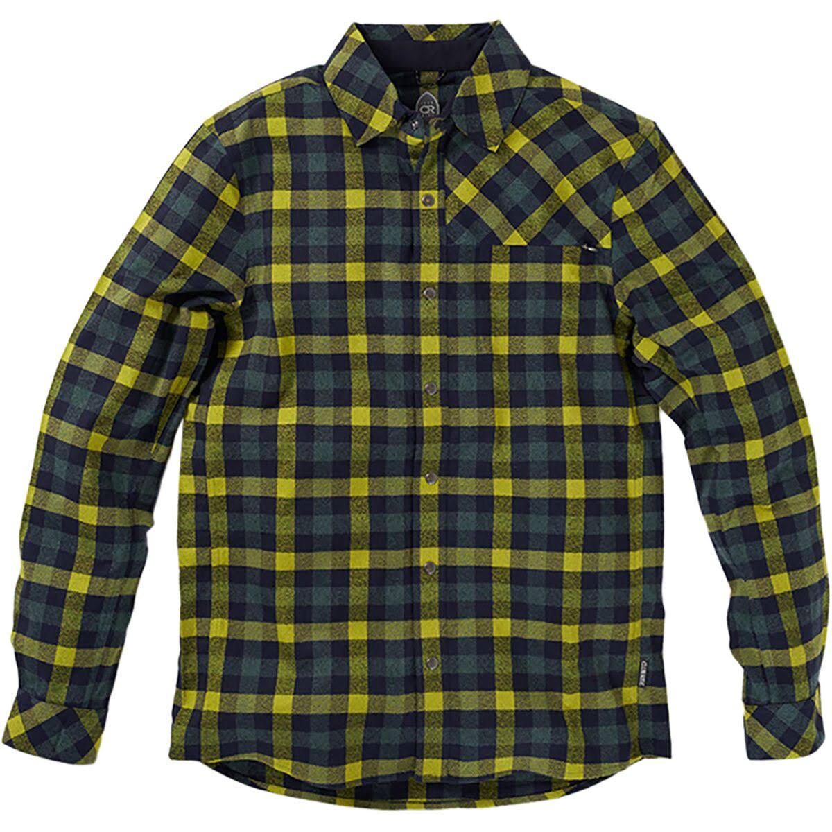 Lime Flannel Shirt H340