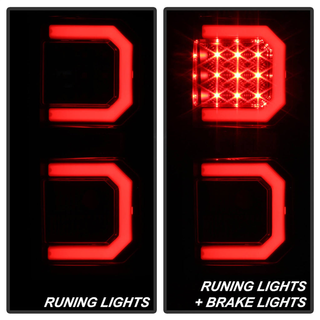 Black Light Bar LED Tail Lights G754