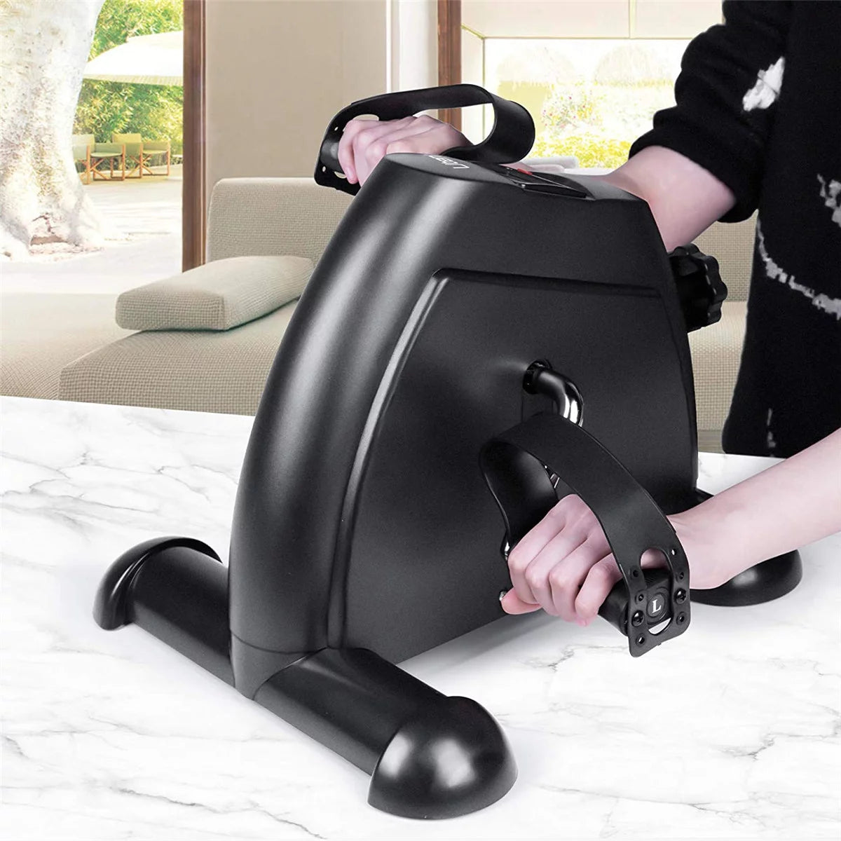Mini Multi-Function Stepper Exercise Bike with LCD Screen B67418