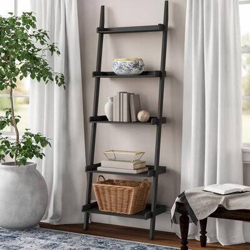 Black Ladder Bookcase X756