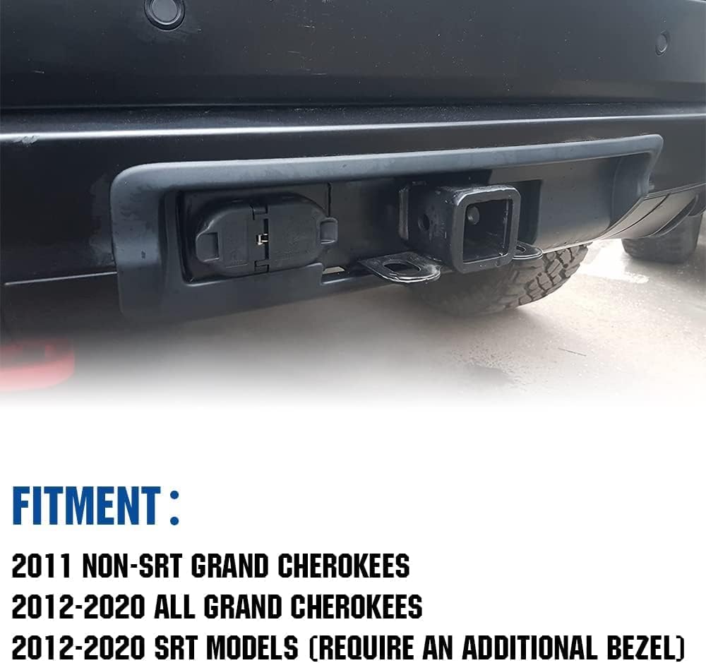 Hitch Receiver and Bezel Class IV Trailer Tow Hitch Receiver 2 Packages G681