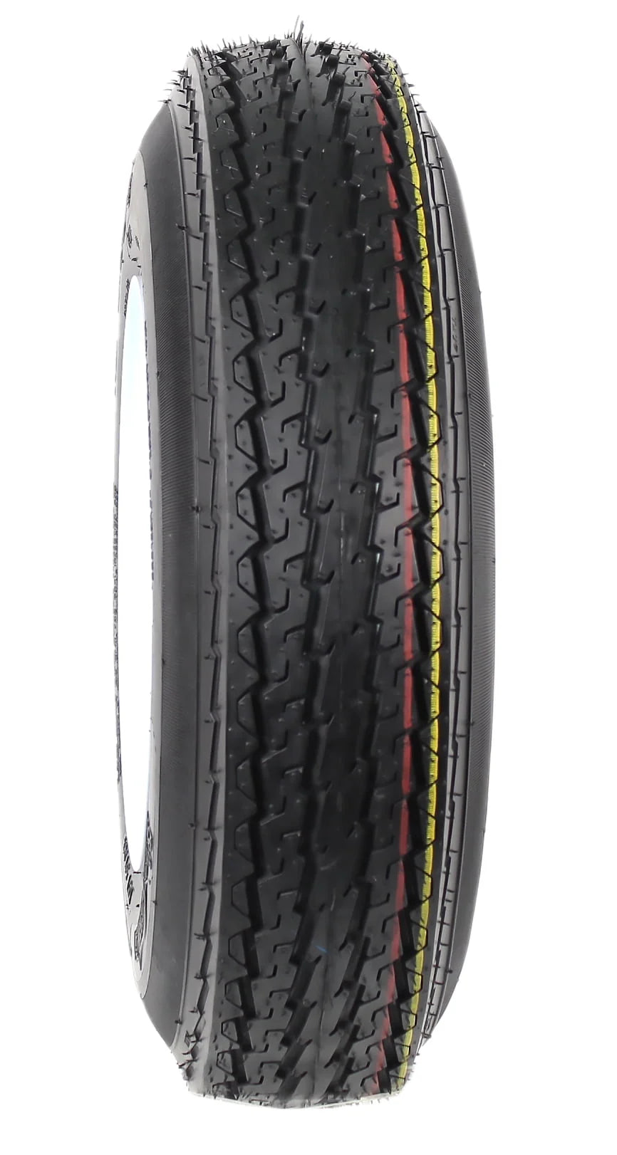 Two Trailer Tires On Rims 4.80-8 5 Lug White V82845