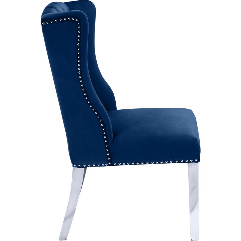 Navy Velvet Dining Chair (Set of 2) R901
