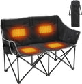Oversized Heated Two Person Folding Camping Chair Z578425