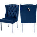 Navy Velvet Dining Chair (Set of 2) R901