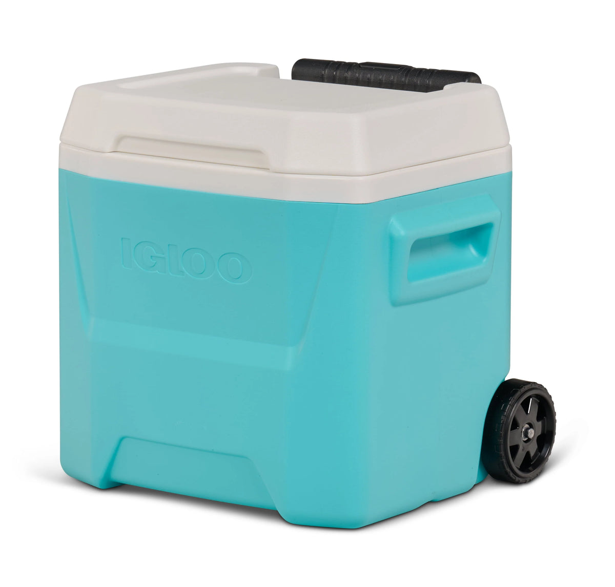 16 QT. Aquamarine Hard Sided Roller Cooler U823151