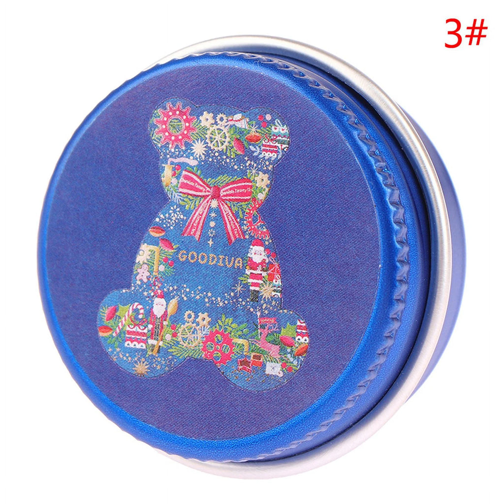 1:12 Dollhouse Mini Christmas Cookies Candy Gift Box Tin Box Y4072