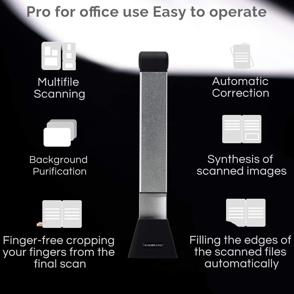 Portable Document Scanner with Multi-Language OCR F635562