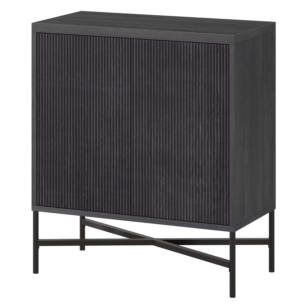 Charcoal Gray Accent Cabinet Z8616