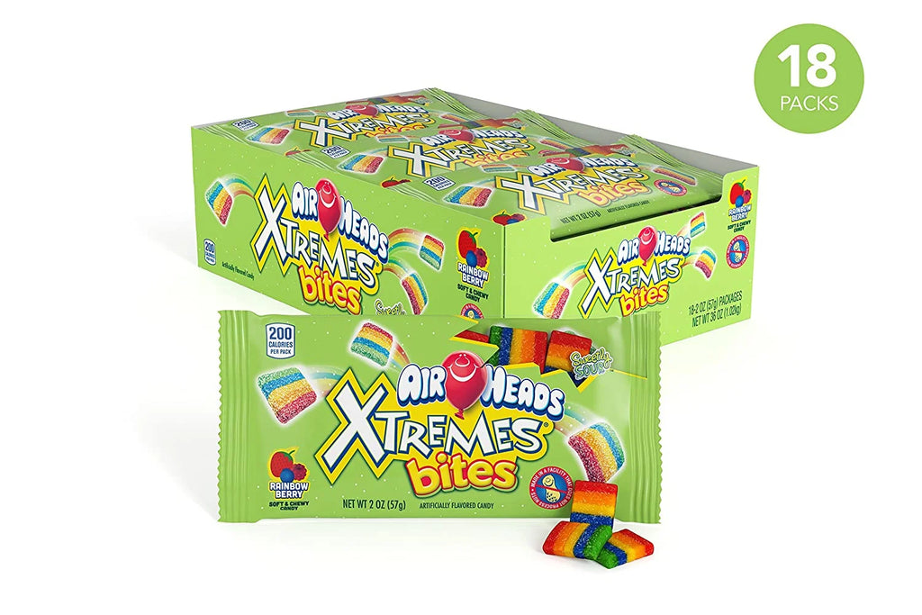 Sweetly Sour Candy Belts, Rainbow Berry, 2 Ounce (Bulk Pack of 18) E5122