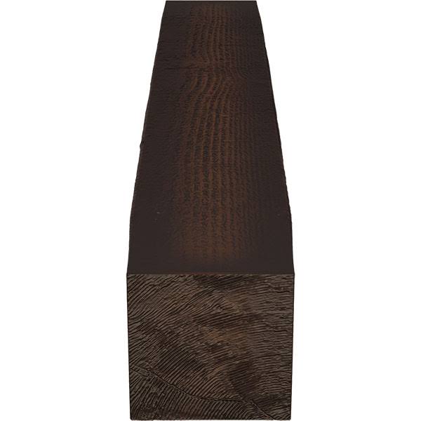 Rough Sawn Faux Wood Fireplace Mantel M9341