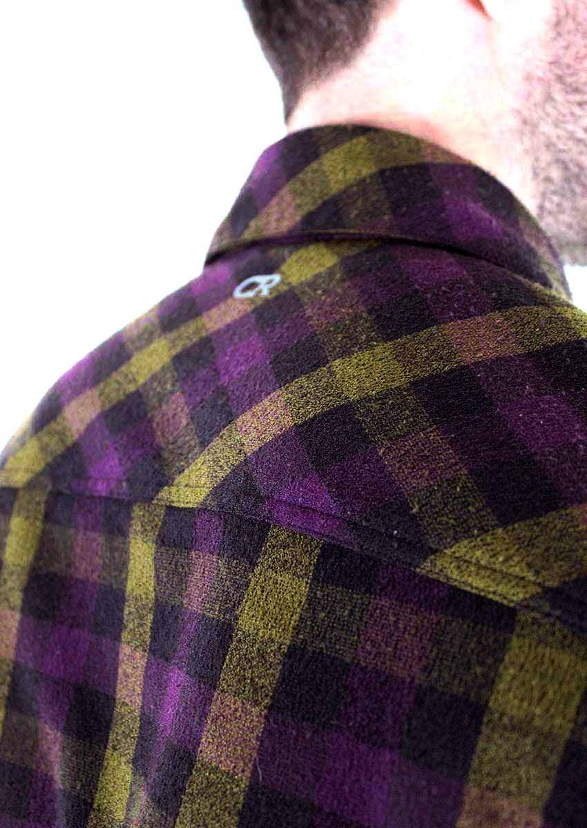 Lime Flannel Shirt H340