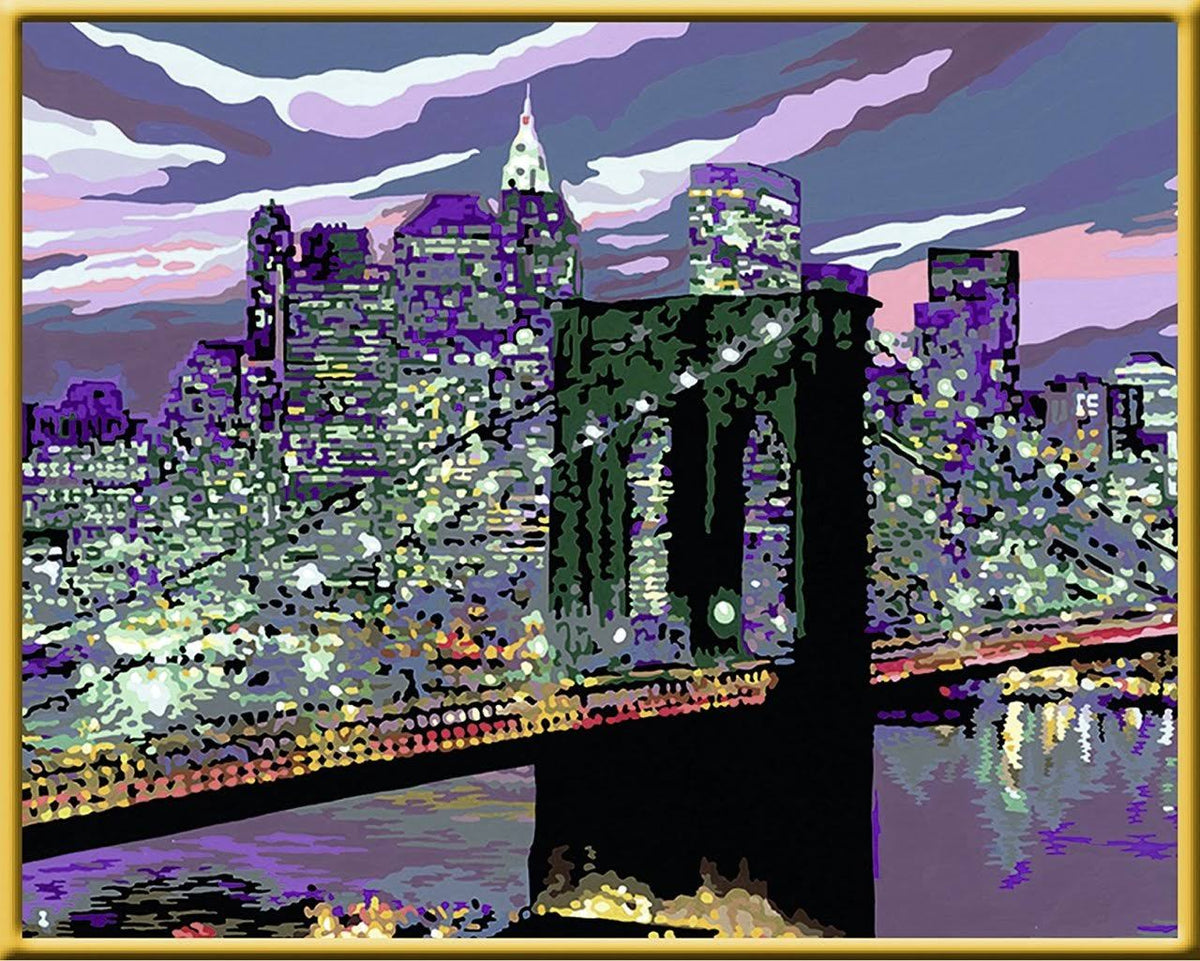 Paint by Numbers Skyline of New York J487