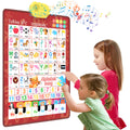 Electronic Alphabet Wall Chart, English & Spanish, Red B274