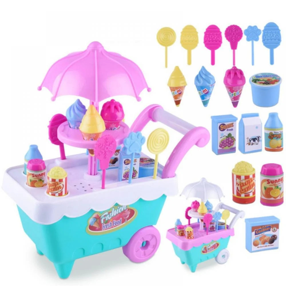 Ice Cream Cart Educational Interactive Toy F353193