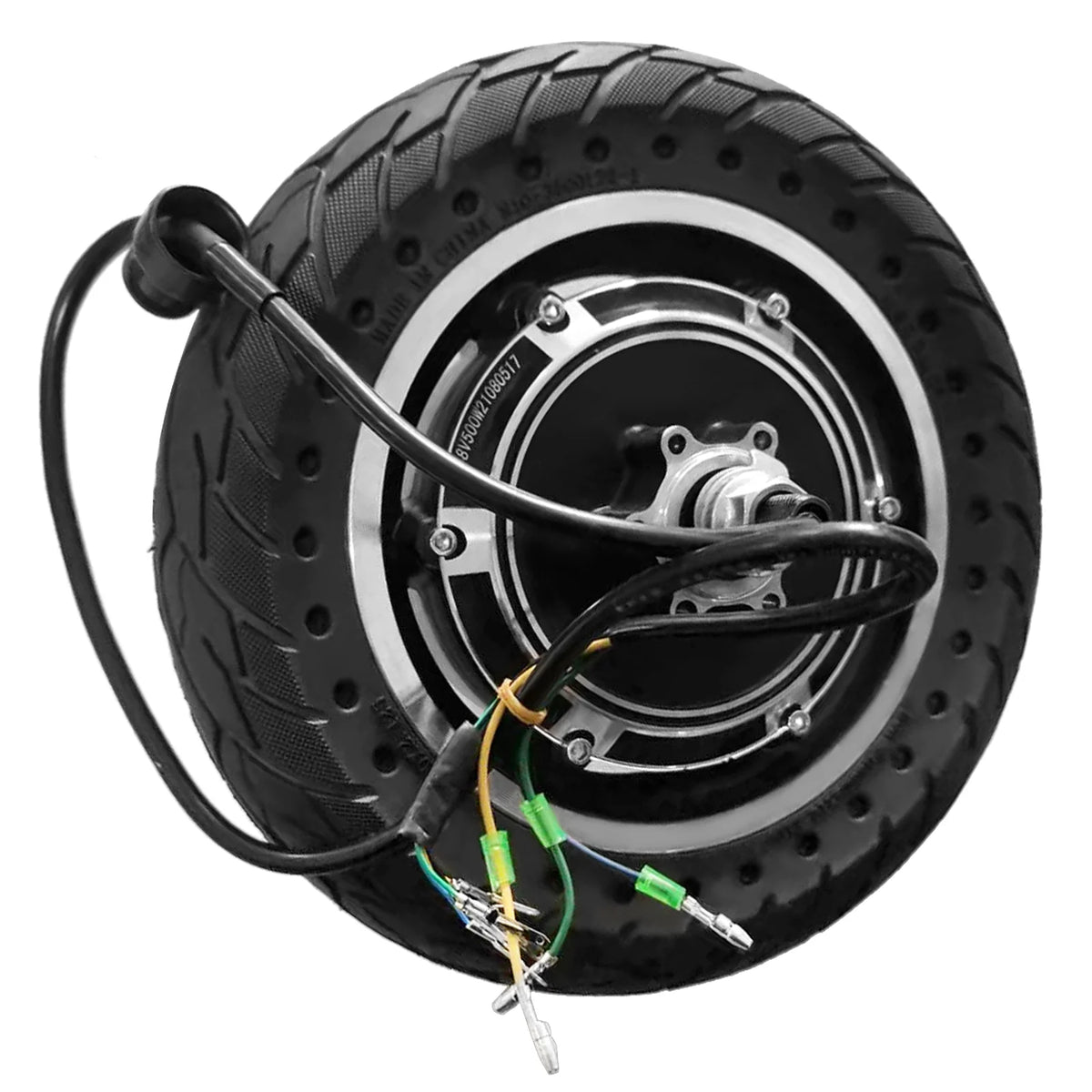 10'' Electric Scooter Front Tire with Hub Motor 48V 500W Brushless S80649