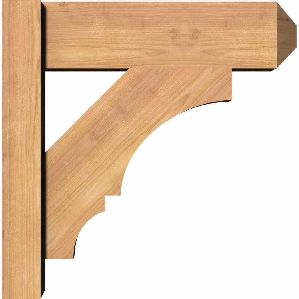 7 1/2x22W x 32x22D x 32x22H Western Red Cedar Craftsman Outlooker N5083