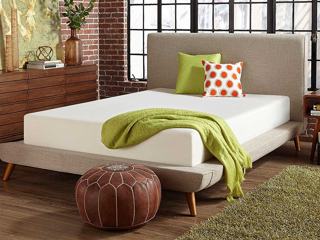 Queen White Medium Firm Memory Foam Mattress G6699