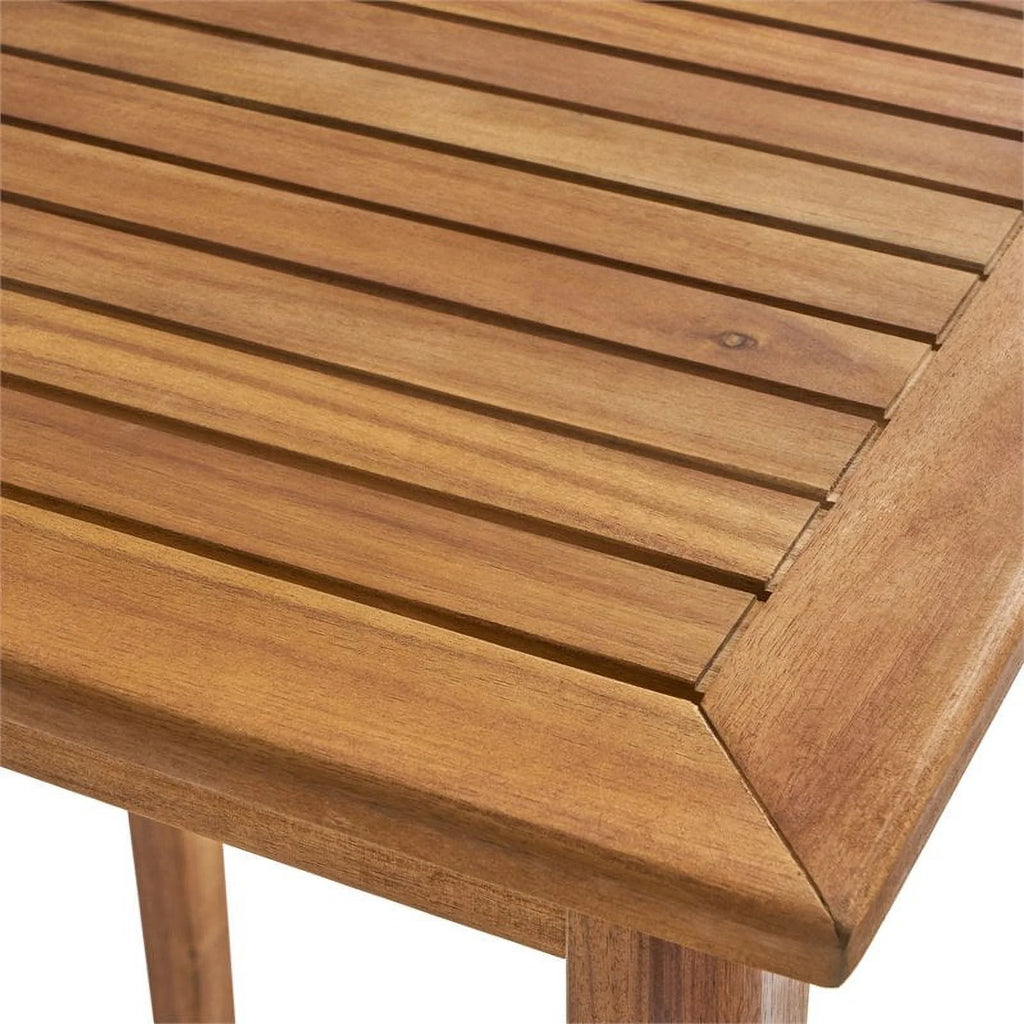 Modern Wood Outdoor Bar Table U5677