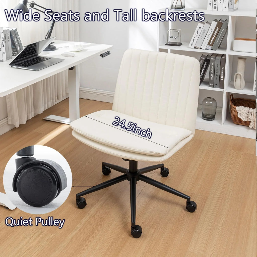 Criss Cross Chair with Wheels X56571
