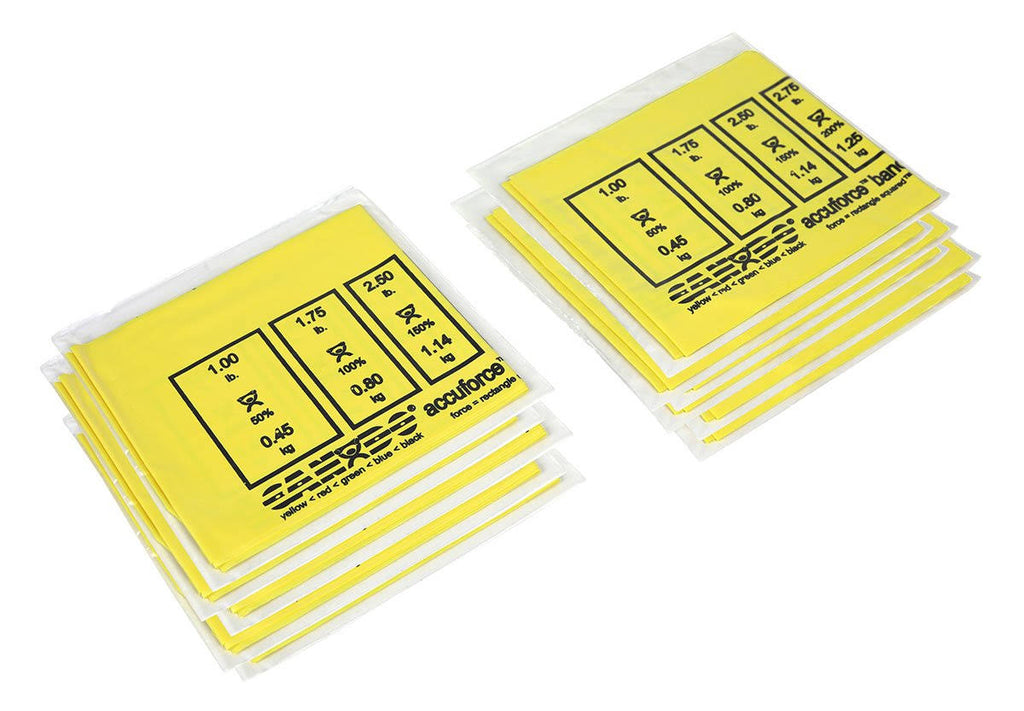 Yellow X-Light Exercise Band - Box of 40 M44867