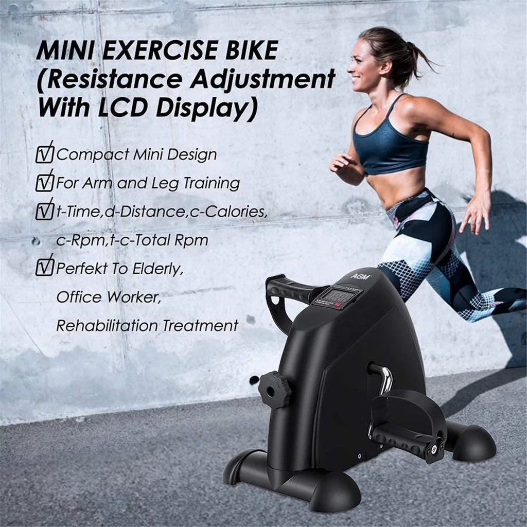 Mini Multi-Function Stepper Exercise Bike with LCD Screen B67418