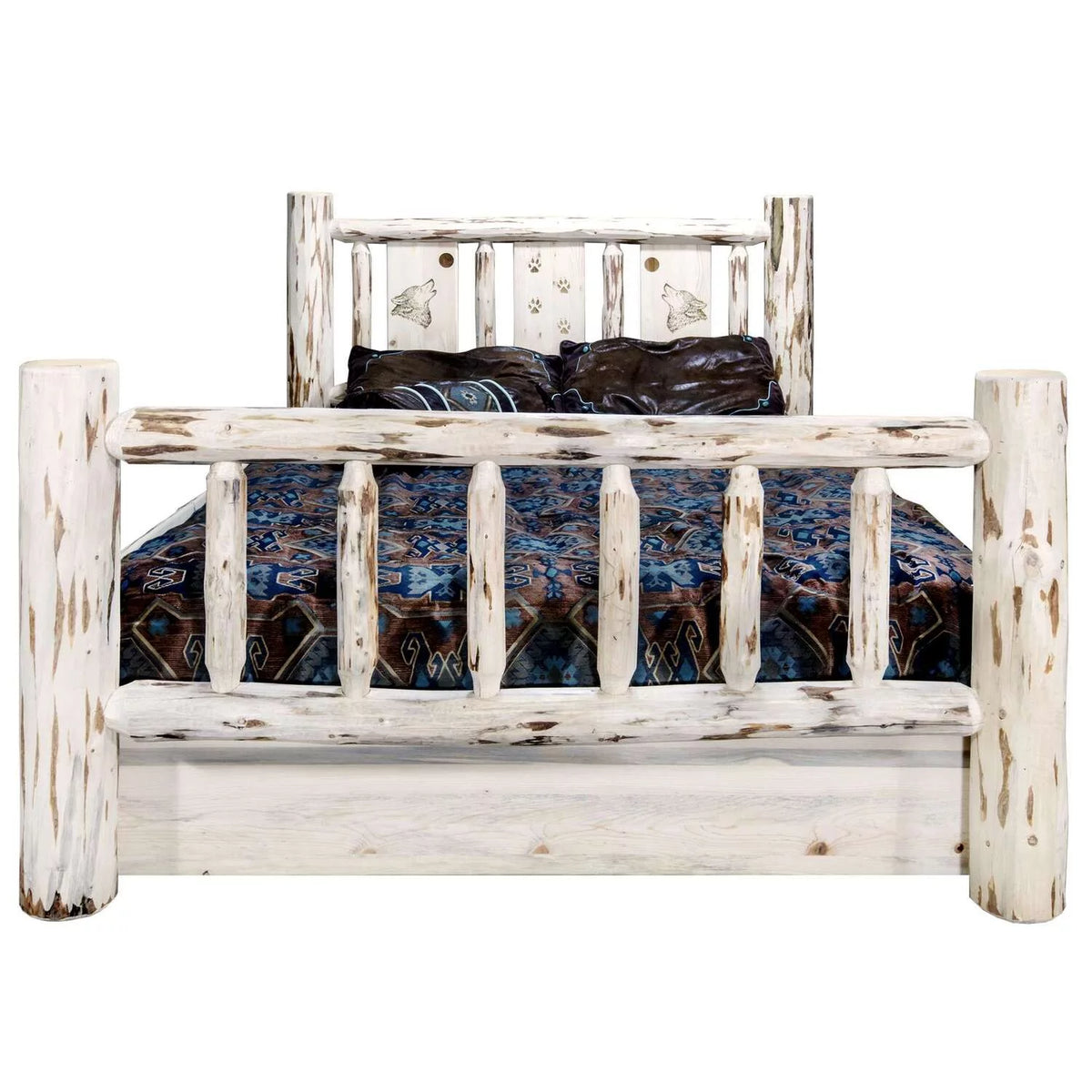 Wood Twin Storage Bed S9143