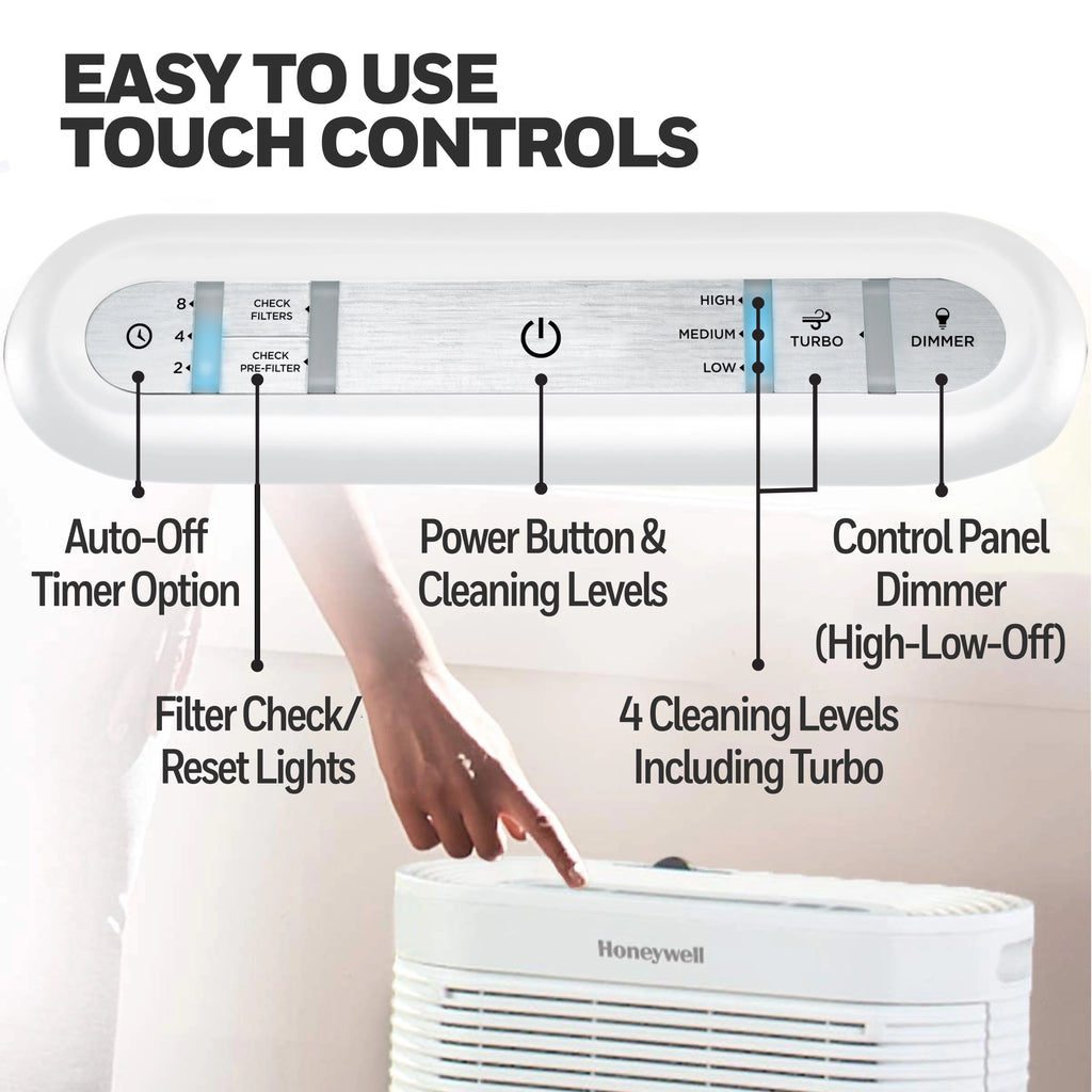 Air Purifier HEPA Filter 155 sq ft H178987