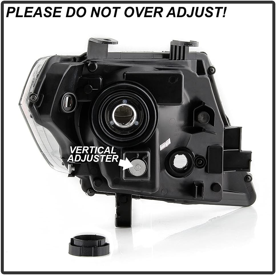 Chrome Housing Headlight Assembly Left Driver Side S9432
