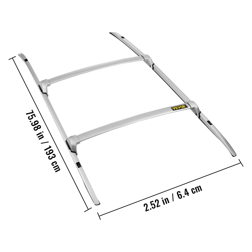 4 Pcs Aluminum Alloy Roof Rack Crossbars for Honda CR-V 2017-2020 X58036
