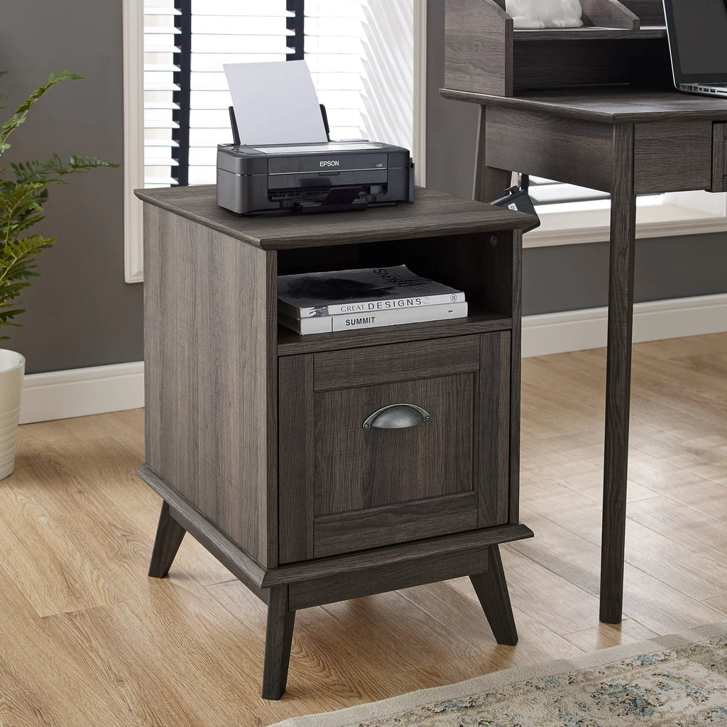 Wood File Cabinet with Drawer K5284