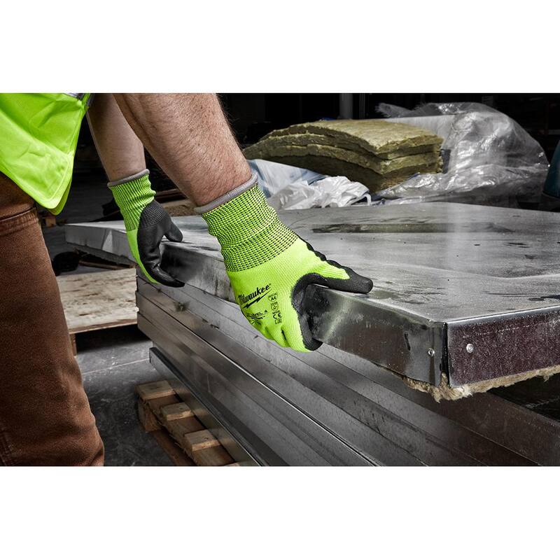 Cut Resistant Polyurethane Dipped Work Gloves N411