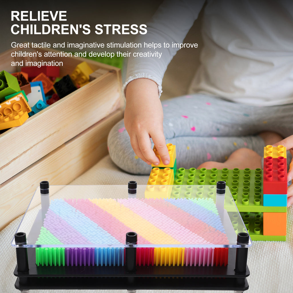 Sensory Board Pin Art Toy for Toddlers K28859