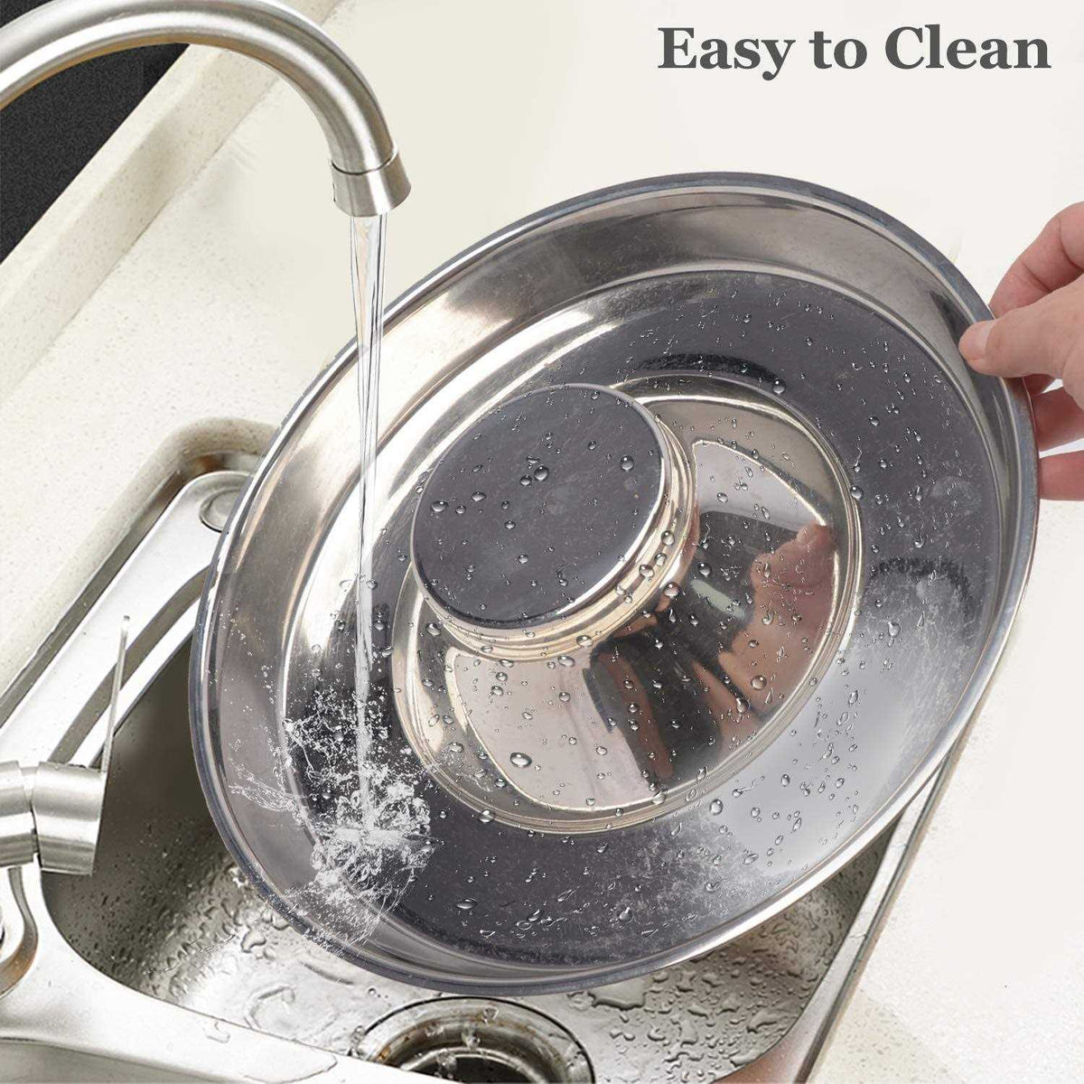 Stainless Steel Puppy Feeding Food and Water Bowls G431637