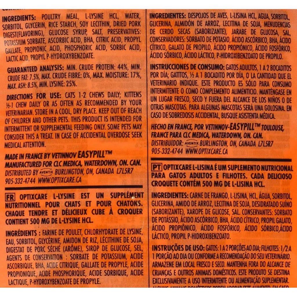 L-Lysine Chews for Cats & Kittens I46393