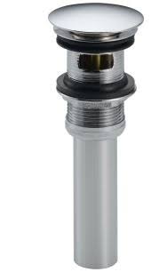 Oil Rubbed Bronze Push Down Lavatory Drain L522